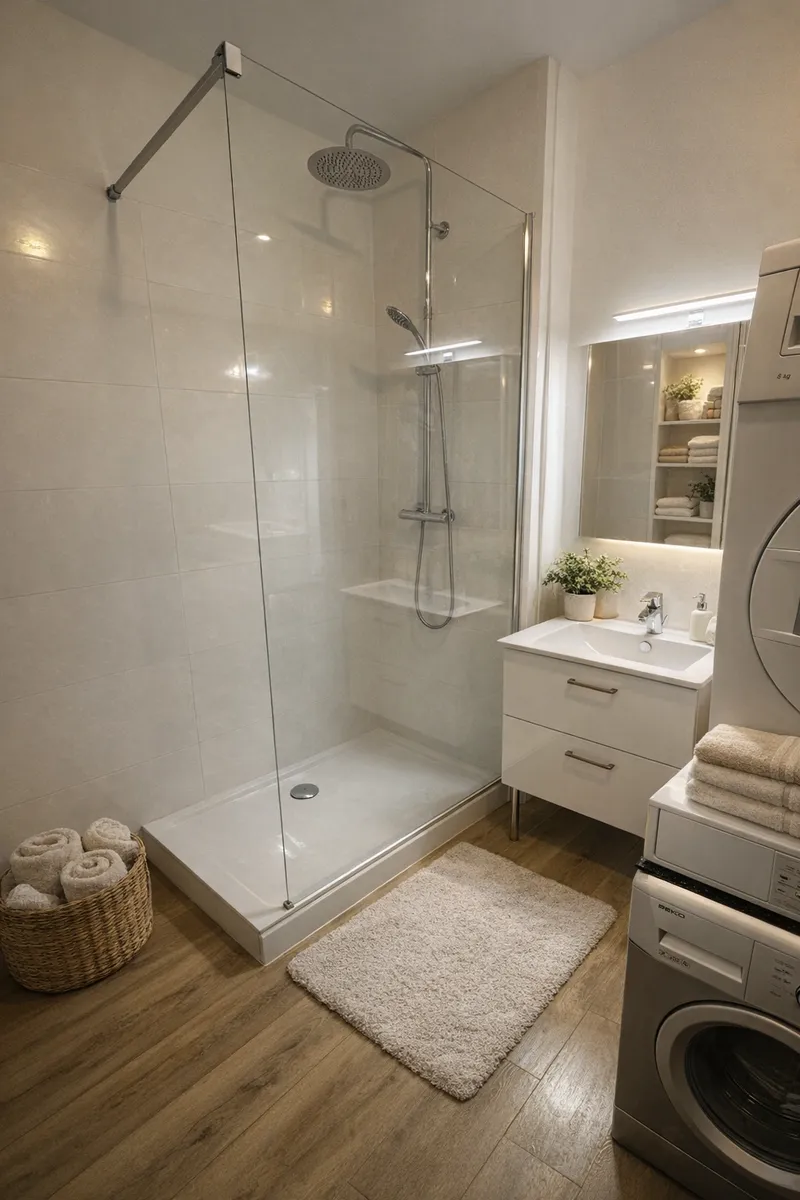 Photo de réalisation de rénovation de salle de bain sur Rennes